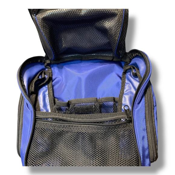 LL Bean Personal Organizer Toiletry Bag Hanging Expand Travel Makeup Dopp 245362 - Picture 13 of 14